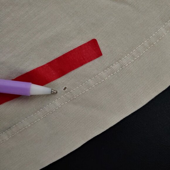 Buck Mason Mens Short Sleeve Curved Hem Slub T-Shirt Size S Light yellow - Picture 6 of 7